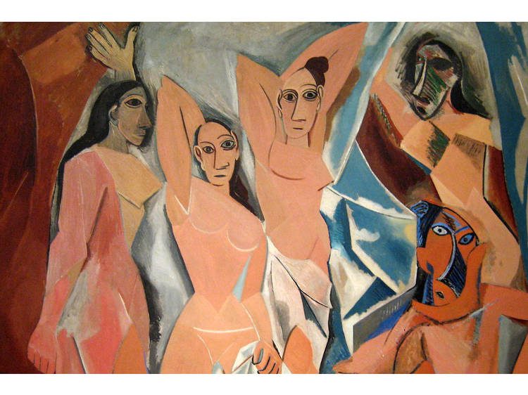 Pablo Picasso Les Demoiselles dAvignon 1907