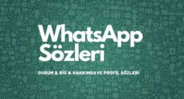 WhatsApp Sözleri