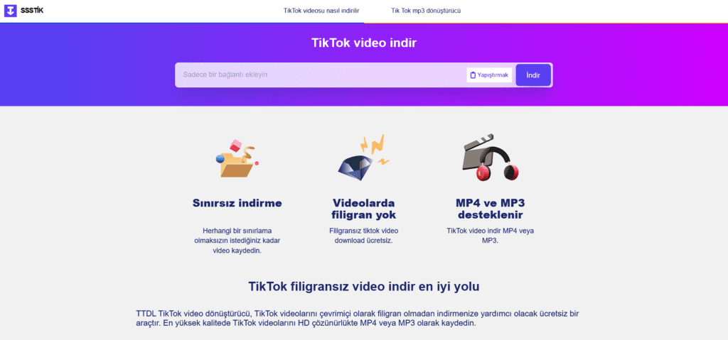 Hızlı ve Kolay Tiktok Videolarını İndirin
