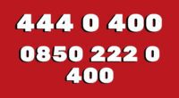 444 0 400 ve 0850 222 0 400 Nerenin Numarası